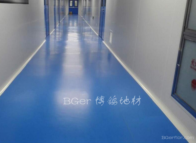 制藥廠車間廠房地板彩色工業(yè)地板和地坪處理材料