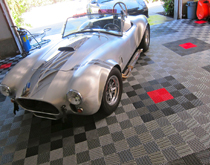 別墅車庫地板，別墅車庫地面鋪裝效果圖