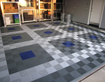 鎖扣式車(chē)庫(kù)地面材料，車(chē)庫(kù)地面裝修做法欣賞