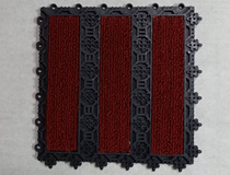  肯尼【KENY】系列地墊 KN2100_B型 除塵防滑模塊地墊 刮泥防滑毯面拼接地墊 大門(mén)